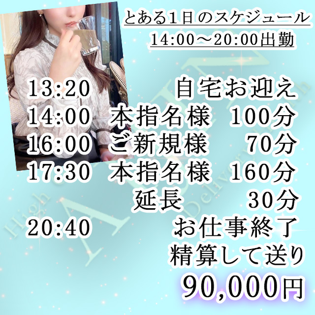 先輩キャストの１日の流れ